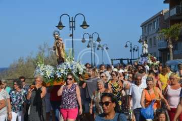 Procesión marítimo-terrestre de Melenara 2018 (Foto TA)